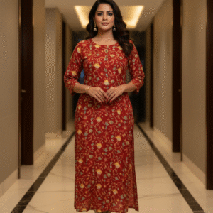 Floral Straight Kurta
